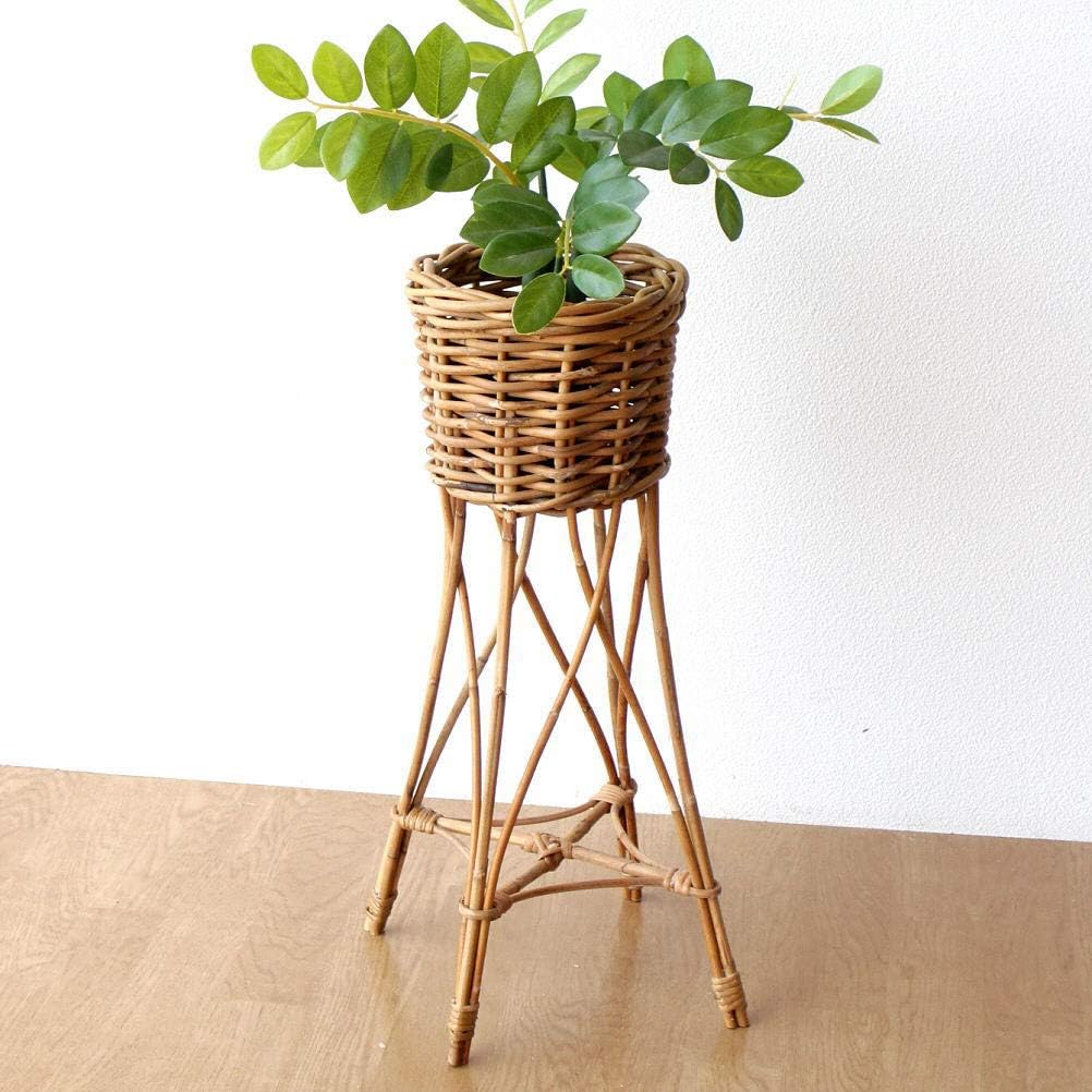 激安通販の 籐 ラタン プランター パーティション 衝立 鉢カバー 花台